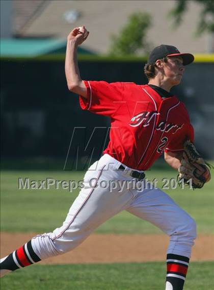 Thumbnail 2 in Los Alamitos @ Hart (CIF SS Playoffs) photogallery.