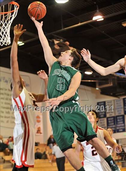 Thumbnail 1 in Skyline vs. Harvard-Westlake (MaxPreps Holiday Classic) photogallery.
