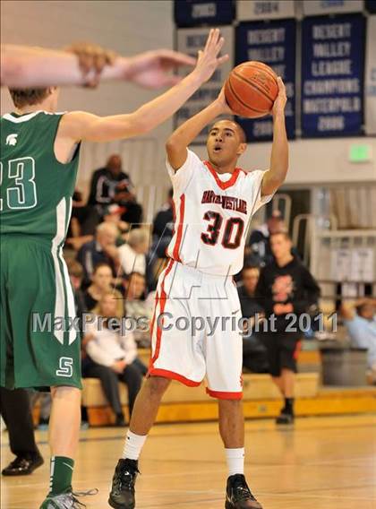 Thumbnail 1 in Skyline vs. Harvard-Westlake (MaxPreps Holiday Classic) photogallery.