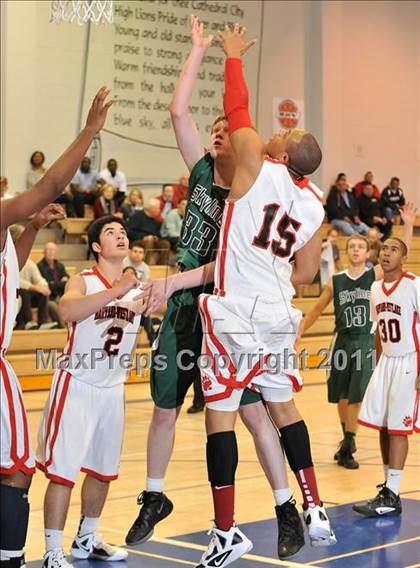 Thumbnail 1 in Skyline vs. Harvard-Westlake (MaxPreps Holiday Classic) photogallery.