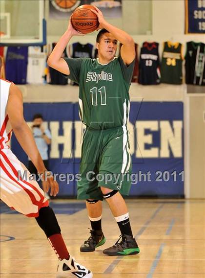 Thumbnail 2 in Skyline vs. Harvard-Westlake (MaxPreps Holiday Classic) photogallery.
