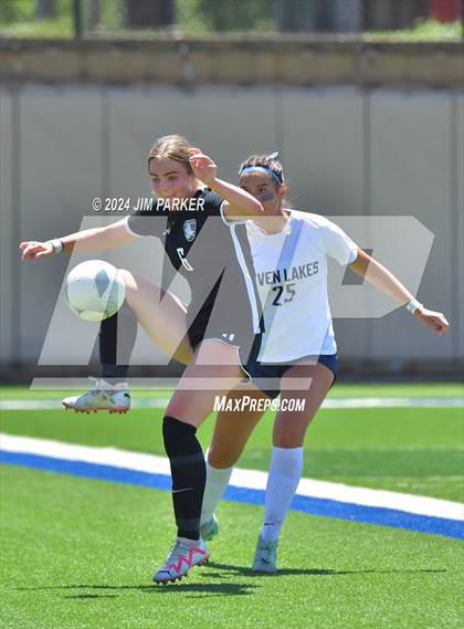 Thumbnail 3 in Prosper vs. Seven Lakes (UIL 6A Soccer Semifinal) photogallery.