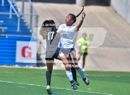 Thumbnail 2 in Prosper vs. Seven Lakes (UIL 6A Soccer Semifinal) photogallery.