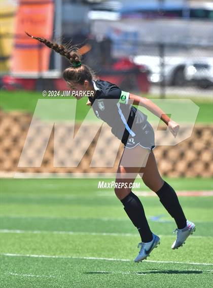 Thumbnail 3 in Prosper vs. Seven Lakes (UIL 6A Soccer Semifinal) photogallery.