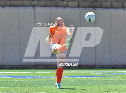 Thumbnail 3 in Prosper vs. Seven Lakes (UIL 6A Soccer Semifinal) photogallery.