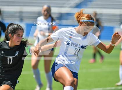Thumbnail 1 in Prosper vs. Seven Lakes (UIL 6A Soccer Semifinal) photogallery.