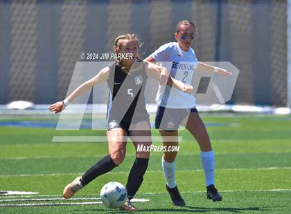 Thumbnail 3 in Prosper vs. Seven Lakes (UIL 6A Soccer Semifinal) photogallery.