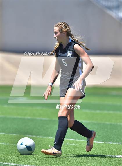 Thumbnail 2 in Prosper vs. Seven Lakes (UIL 6A Soccer Semifinal) photogallery.