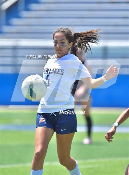 Thumbnail 1 in Prosper vs. Seven Lakes (UIL 6A Soccer Semifinal) photogallery.
