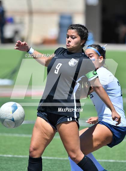 Thumbnail 1 in Prosper vs. Seven Lakes (UIL 6A Soccer Semifinal) photogallery.