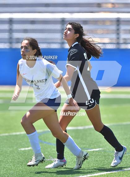 Thumbnail 3 in Prosper vs. Seven Lakes (UIL 6A Soccer Semifinal) photogallery.