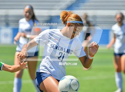 Thumbnail 2 in Prosper vs. Seven Lakes (UIL 6A Soccer Semifinal) photogallery.