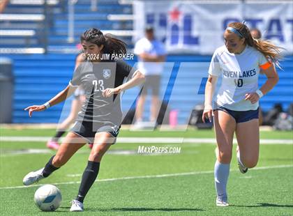 Thumbnail 2 in Prosper vs. Seven Lakes (UIL 6A Soccer Semifinal) photogallery.