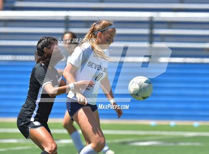 Thumbnail 3 in Prosper vs. Seven Lakes (UIL 6A Soccer Semifinal) photogallery.