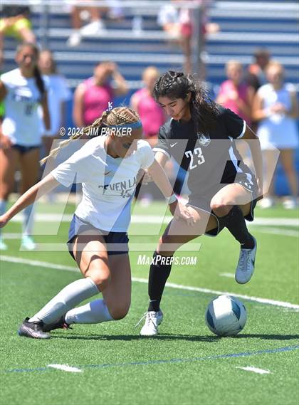 Thumbnail 1 in Prosper vs. Seven Lakes (UIL 6A Soccer Semifinal) photogallery.