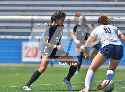 Thumbnail 3 in Prosper vs. Seven Lakes (UIL 6A Soccer Semifinal) photogallery.