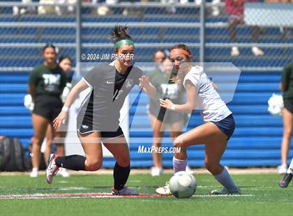 Thumbnail 3 in Prosper vs. Seven Lakes (UIL 6A Soccer Semifinal) photogallery.