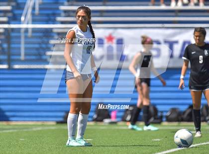 Thumbnail 3 in Prosper vs. Seven Lakes (UIL 6A Soccer Semifinal) photogallery.