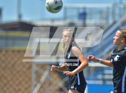 Thumbnail 3 in Prosper vs. Seven Lakes (UIL 6A Soccer Semifinal) photogallery.