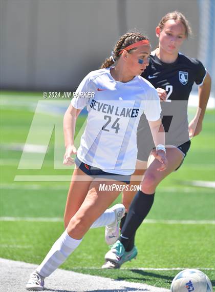 Thumbnail 2 in Prosper vs. Seven Lakes (UIL 6A Soccer Semifinal) photogallery.