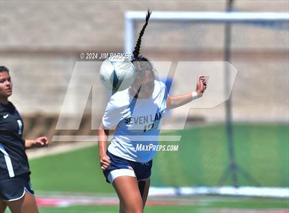 Thumbnail 3 in Prosper vs. Seven Lakes (UIL 6A Soccer Semifinal) photogallery.