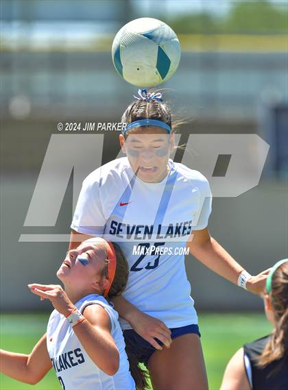 Thumbnail 3 in Prosper vs. Seven Lakes (UIL 6A Soccer Semifinal) photogallery.