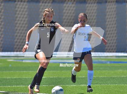 Thumbnail 1 in Prosper vs. Seven Lakes (UIL 6A Soccer Semifinal) photogallery.