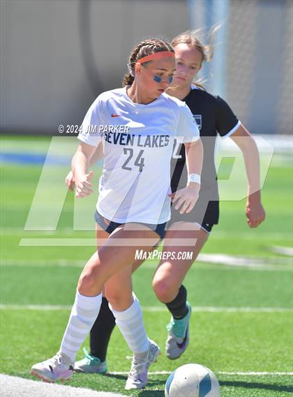 Thumbnail 1 in Prosper vs. Seven Lakes (UIL 6A Soccer Semifinal) photogallery.