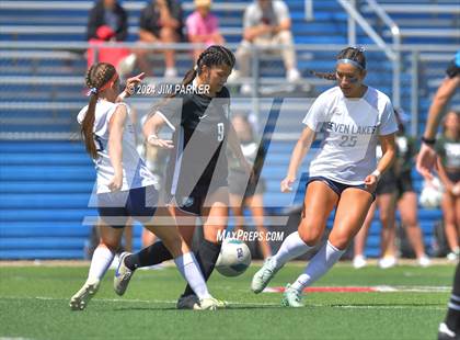 Thumbnail 2 in Prosper vs. Seven Lakes (UIL 6A Soccer Semifinal) photogallery.