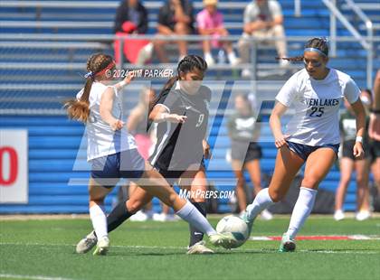 Thumbnail 1 in Prosper vs. Seven Lakes (UIL 6A Soccer Semifinal) photogallery.