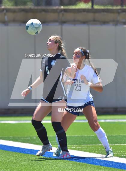 Thumbnail 2 in Prosper vs. Seven Lakes (UIL 6A Soccer Semifinal) photogallery.