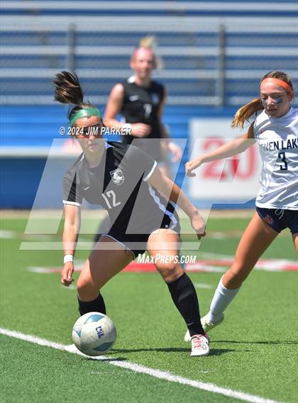 Thumbnail 2 in Prosper vs. Seven Lakes (UIL 6A Soccer Semifinal) photogallery.