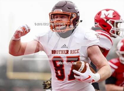 Thumbnail 1 in Brother Rice @ Marist (IHSA 8A Semifinal) photogallery.