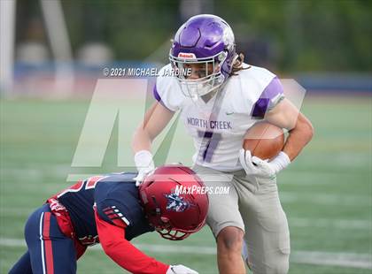 Thumbnail 2 in North Creek @ Kennedy Catholic (WIAA 4A Playoff) photogallery.