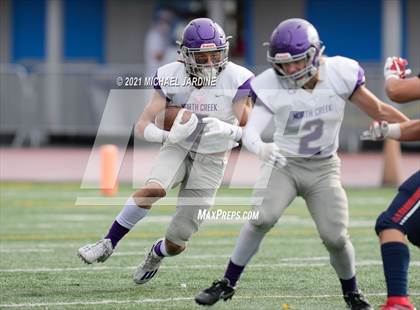 Thumbnail 2 in North Creek @ Kennedy Catholic (WIAA 4A Playoff) photogallery.