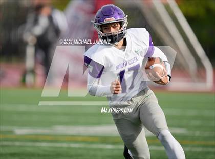 Thumbnail 1 in North Creek @ Kennedy Catholic (WIAA 4A Playoff) photogallery.