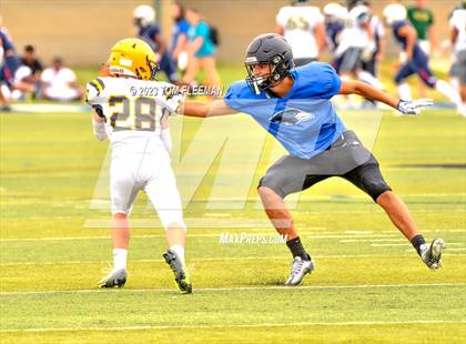 Thumbnail 1 in Olathe Northwest @ Shawnee Mission West (Scrimmage) photogallery.