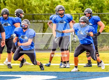 Thumbnail 2 in Olathe Northwest @ Shawnee Mission West (Scrimmage) photogallery.