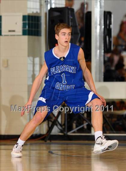 Thumbnail 1 in Rancho Cucamonga vs. Pleasant Grove (Maxpreps Holiday Classic) photogallery.