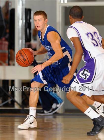Thumbnail 1 in Rancho Cucamonga vs. Pleasant Grove (Maxpreps Holiday Classic) photogallery.