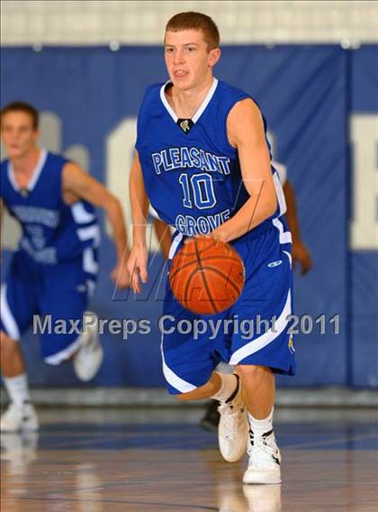 Thumbnail 2 in Rancho Cucamonga vs. Pleasant Grove (Maxpreps Holiday Classic) photogallery.