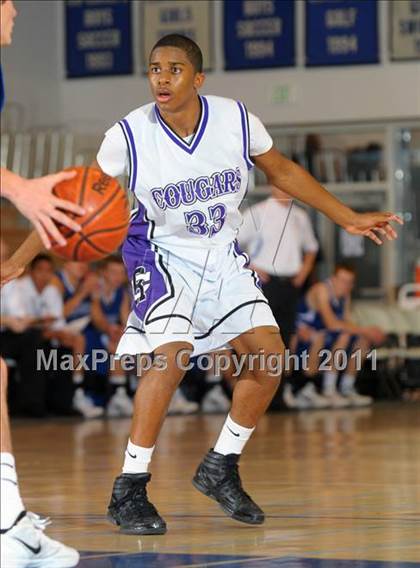 Thumbnail 2 in Rancho Cucamonga vs. Pleasant Grove (Maxpreps Holiday Classic) photogallery.