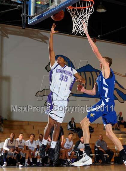 Thumbnail 2 in Rancho Cucamonga vs. Pleasant Grove (Maxpreps Holiday Classic) photogallery.