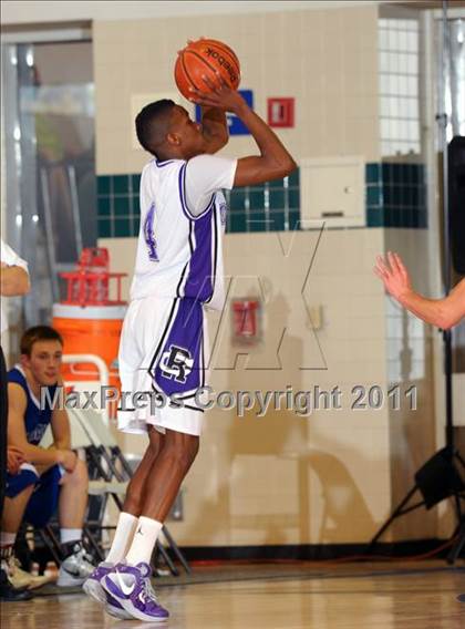 Thumbnail 3 in Rancho Cucamonga vs. Pleasant Grove (Maxpreps Holiday Classic) photogallery.