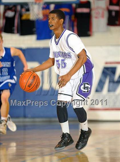 Thumbnail 2 in Rancho Cucamonga vs. Pleasant Grove (Maxpreps Holiday Classic) photogallery.