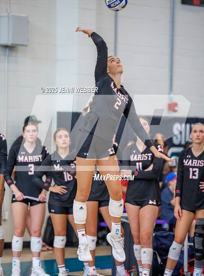 Thumbnail 3 in Marist vs. Cornerstone Christian (Durango Fall Classic) photogallery.