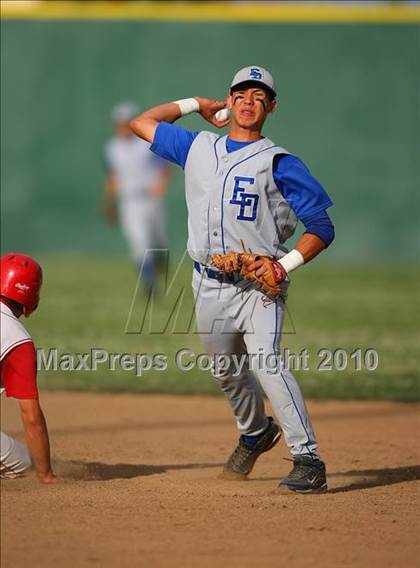 Thumbnail 1 in El Dorado vs. Oakdale (CIF SJS D4 Final) photogallery.