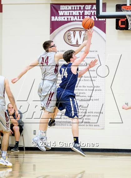 Thumbnail 2 in Nevada Union vs Whitney (Whitney Holiday Classic) photogallery.