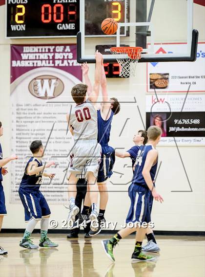 Thumbnail 3 in Nevada Union vs Whitney (Whitney Holiday Classic) photogallery.