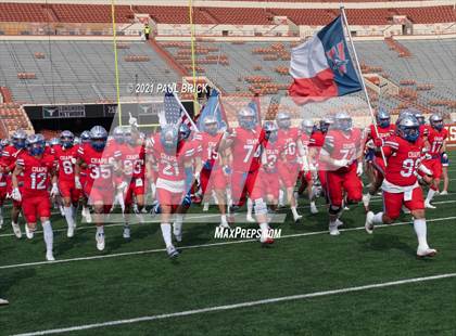 Thumbnail 2 in Westlake v Vandergrift (UIL 6A DII Region 4 Championship) photogallery.